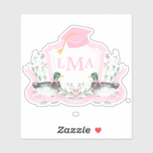 Mallard Duck Monogram Afstuderen Crest