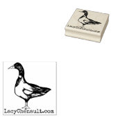 Mallard Duck Natuur Lovers Ducks Mallards Rubberstempel (Gestempeld)