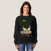 Mallard Duck Nordic Walking Duck Trui (Voorkant volledig)