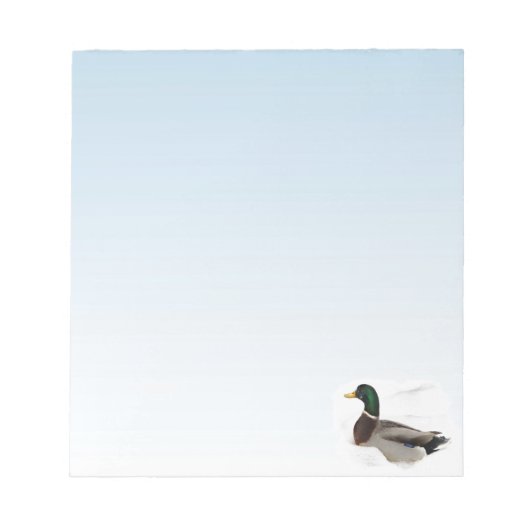 Mallard Duck Notitieblok (Voorkant)