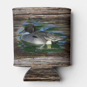 Mallard Duck op de Koelbox van het meer Blikjeskoeler (Achterkant)