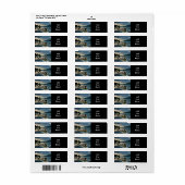 Mallard Duck op het label van het meer (Full Sheet)