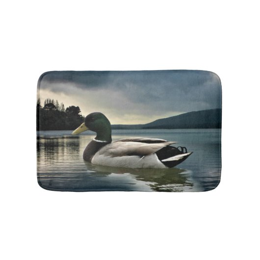 Mallard Duck op het meer Badmat (Voorkant)