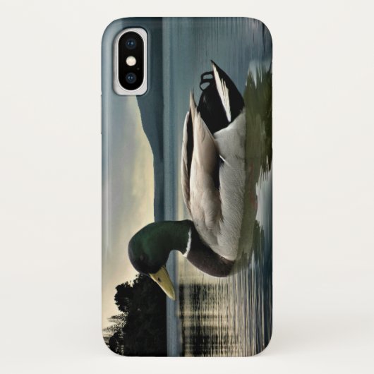 Mallard Duck op het meer Case-Mate iPhone Case (Achterkant)