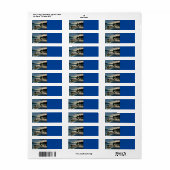 Mallard Duck op het meer Etiket (Full Sheet)