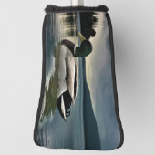 Mallard Duck op het meer Golfheadcover (Draai 90)