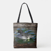 Mallard Duck op het meer Tote Bag (Achterkant)
