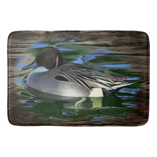 Mallard Duck op Lake Badmat (Voorkant)