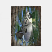 Mallard Duck op Lake Fleece Deken (Voorkant)
