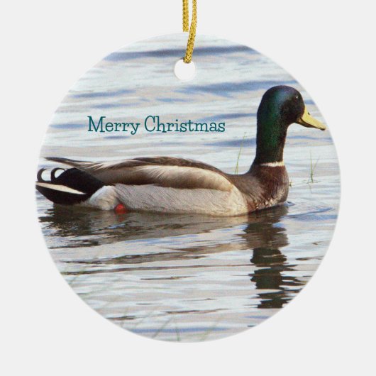 Mallard Duck Ornament (Voorkant)