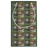 Mallard Duck Pair Gift Bag Klein Cadeauzakje (Achterkant)