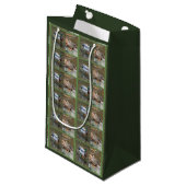 Mallard Duck Pair Gift Bag Klein Cadeauzakje (Voorkant Gekanteld)