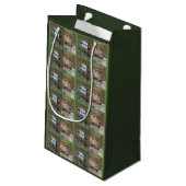 Mallard Duck Pair Gift Bag Klein Cadeauzakje (Achterkant Gekanteld)