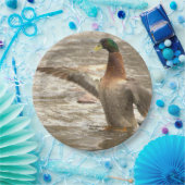 Mallard Duck Paper Plates Papieren Bordje (Feest)