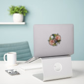 Mallard Duck Peony Natuur Lovers Sticker (Laptop op bureau)