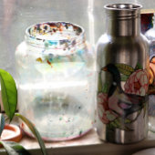 Mallard Duck Peony Natuur Lovers Waterfles