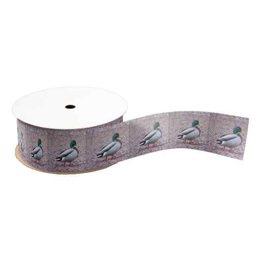 Mallard Duck Photo Grosgrain Lint (Spoel)