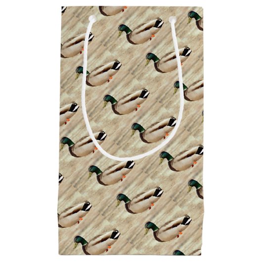 Mallard Duck Photo Klein Cadeauzakje (Voorkant)