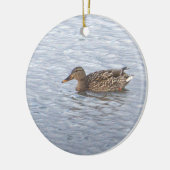 Mallard Duck Photo Ornament  (Links)