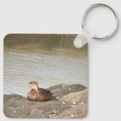 Mallard Duck Photo Sleutelhanger (Achterkant)