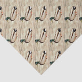 Mallard Duck Photo Tissuepapier (Detail)