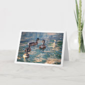 Mallard Duck Portrait Kaart (Voorkant)