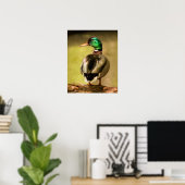 Mallard Duck Poster (Thuiskantoor)