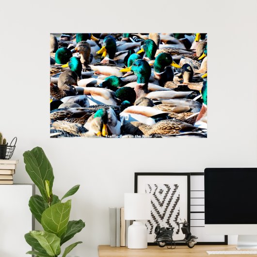 Mallard Duck Poster (Thuiskantoor)