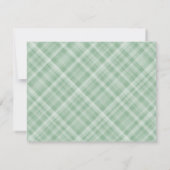 Mallard Duck Preppy Boy Baby shower Dank u Notitiekaartje (Achterkant)