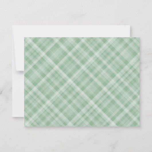 Mallard Duck Preppy Boy Baby shower Dank u Notitiekaartje (Achterkant)