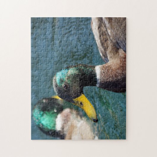 Mallard Duck Puzzle Legpuzzel (Verticaal)