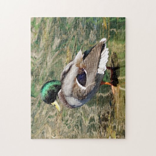 Mallard Duck Puzzle Legpuzzel (Verticaal)