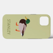 Mallard Duck Realistic Illustralized Personalized Case-Mate iPhone Case (Achterkant (horizontaal))