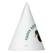 Mallard Duck Realistic Illustralized Personalized Feesthoedjes (Links)