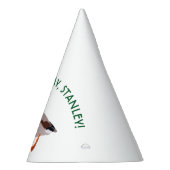 Mallard Duck Realistic Illustralized Personalized Feesthoedjes (Rechts)