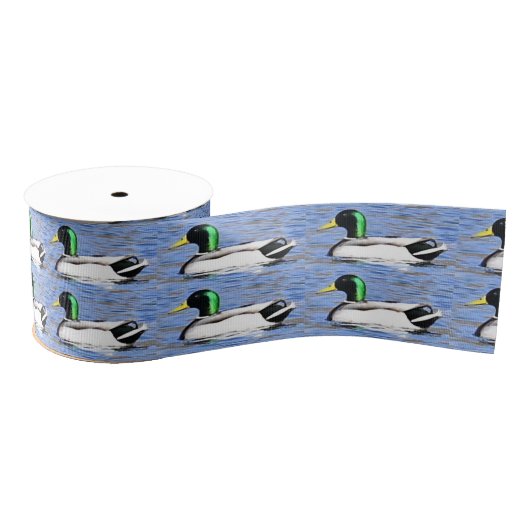 Mallard Duck Ribbon Grosgrain Lint (Spoel)