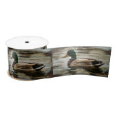 Mallard Duck Satijnen Lint (Spoel)