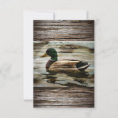 Mallard Duck Save The Date (Voorkant)