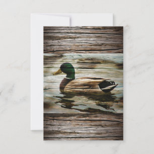 Mallard Duck Save The Date