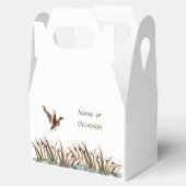 Mallard Duck Scene Favor Box Bedankdoosjes (Geopend)