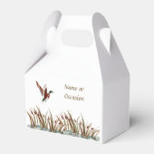 Mallard Duck Scene Favor Box Bedankdoosjes (Voorkant Zijde)