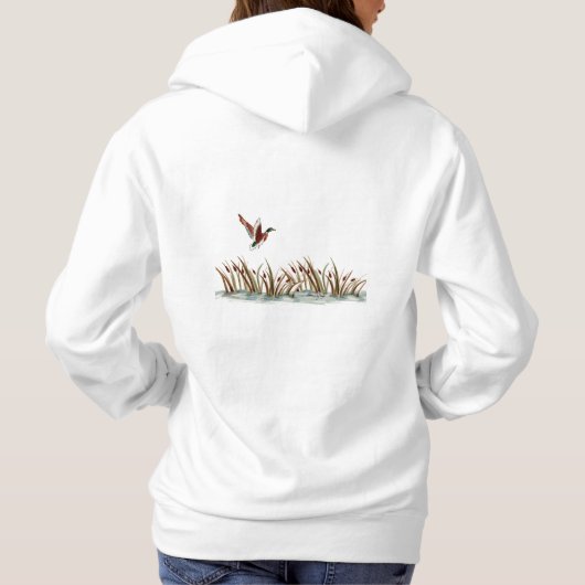 Mallard Duck Scene Hoodie (Achterkant)