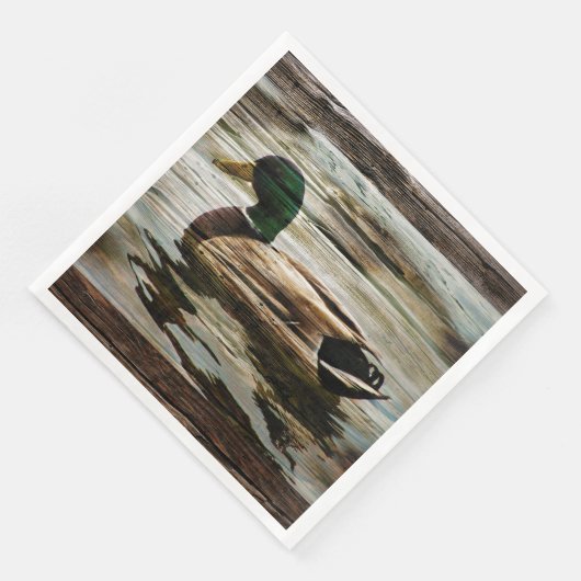 Mallard Duck Servet (Hoek)