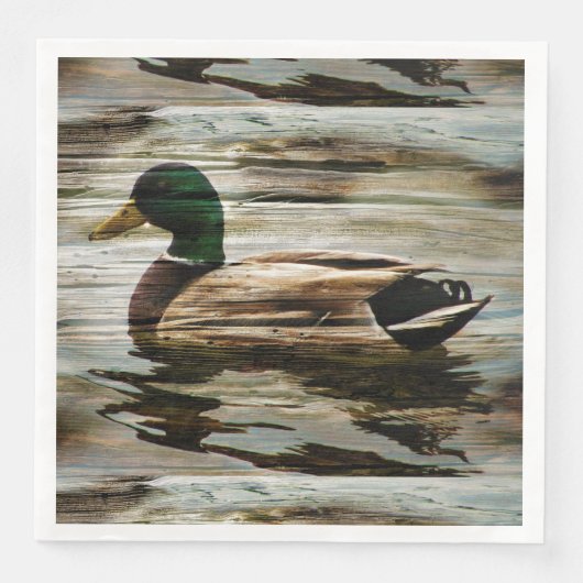 Mallard Duck Servet (Voorkant)