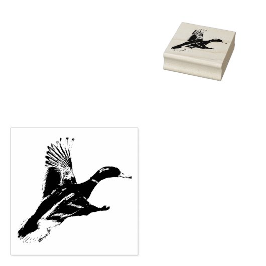 Mallard Duck Stamp Rubberstempel (Gestempeld)
