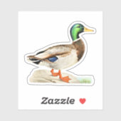 Mallard Duck Sticker (Vel)