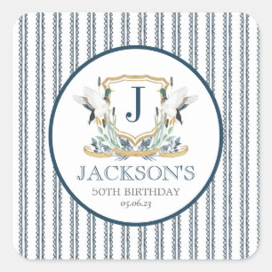 Mallard Duck sticker, sticker Mallard party