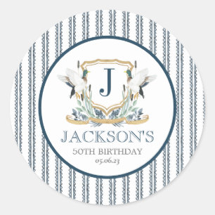 Mallard Duck sticker, sticker Mallard party