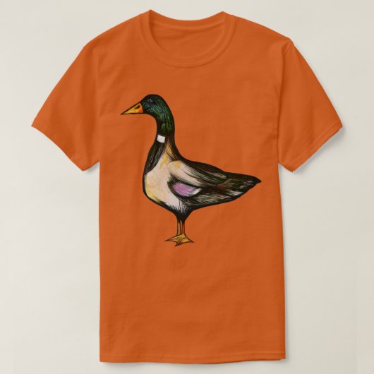 Mallard Duck T-shirt (Design voorkant)