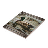 Mallard Duck Tegeltje (Zijkant)